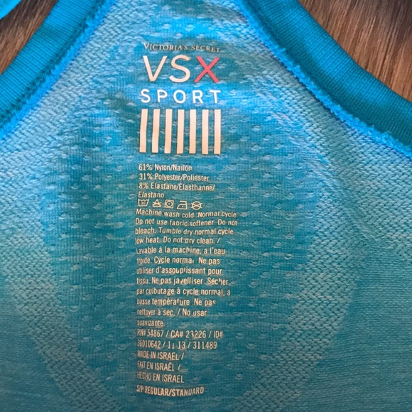 VSX Victoria’s Secret Racerback Tank EUC!  Size S - Picture 3 of 10